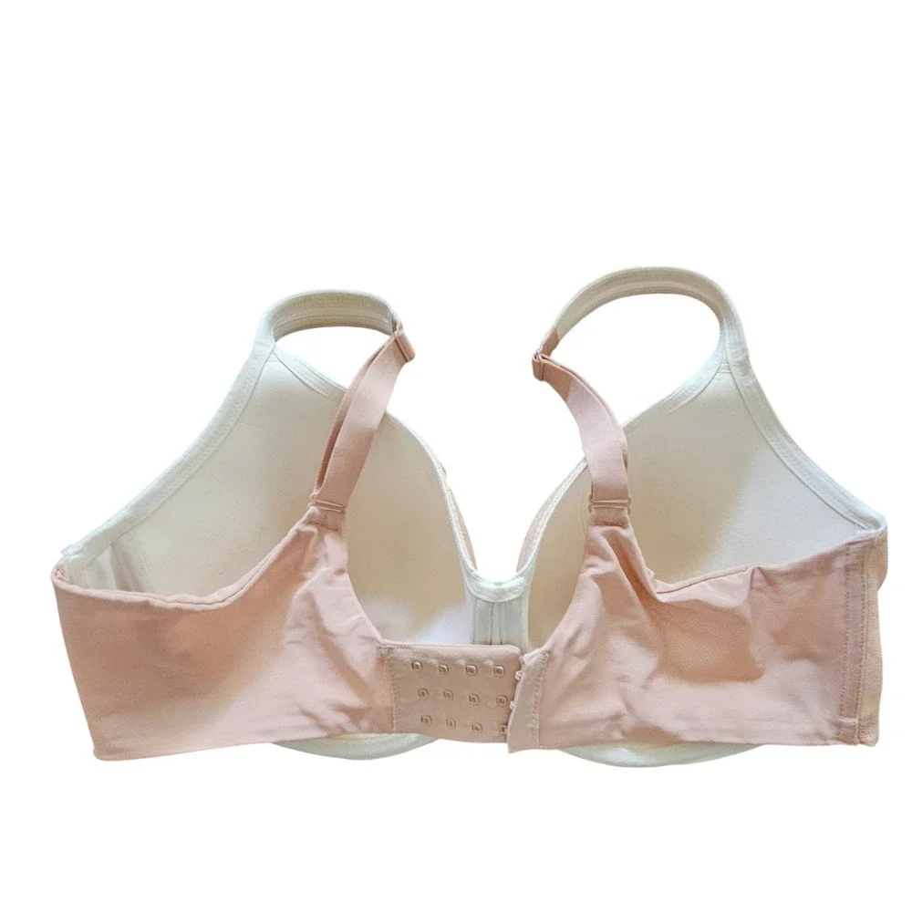 Soma‎ Stunning Support Geo Lace Balconette Bra Nude Beige 40DDD 102103